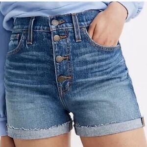 Madewell high-rise denim shorts, sz 29